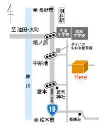 地図を拡大する